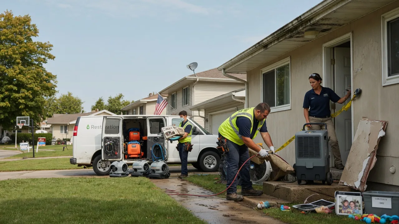 Water Damage Restoration in Hobbs, IN near me
